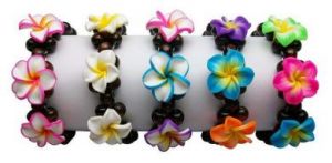 Fimo Flower Bracelet